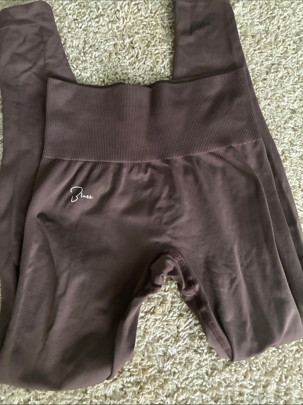 Meggan Grubb Bluee leggings-Brown